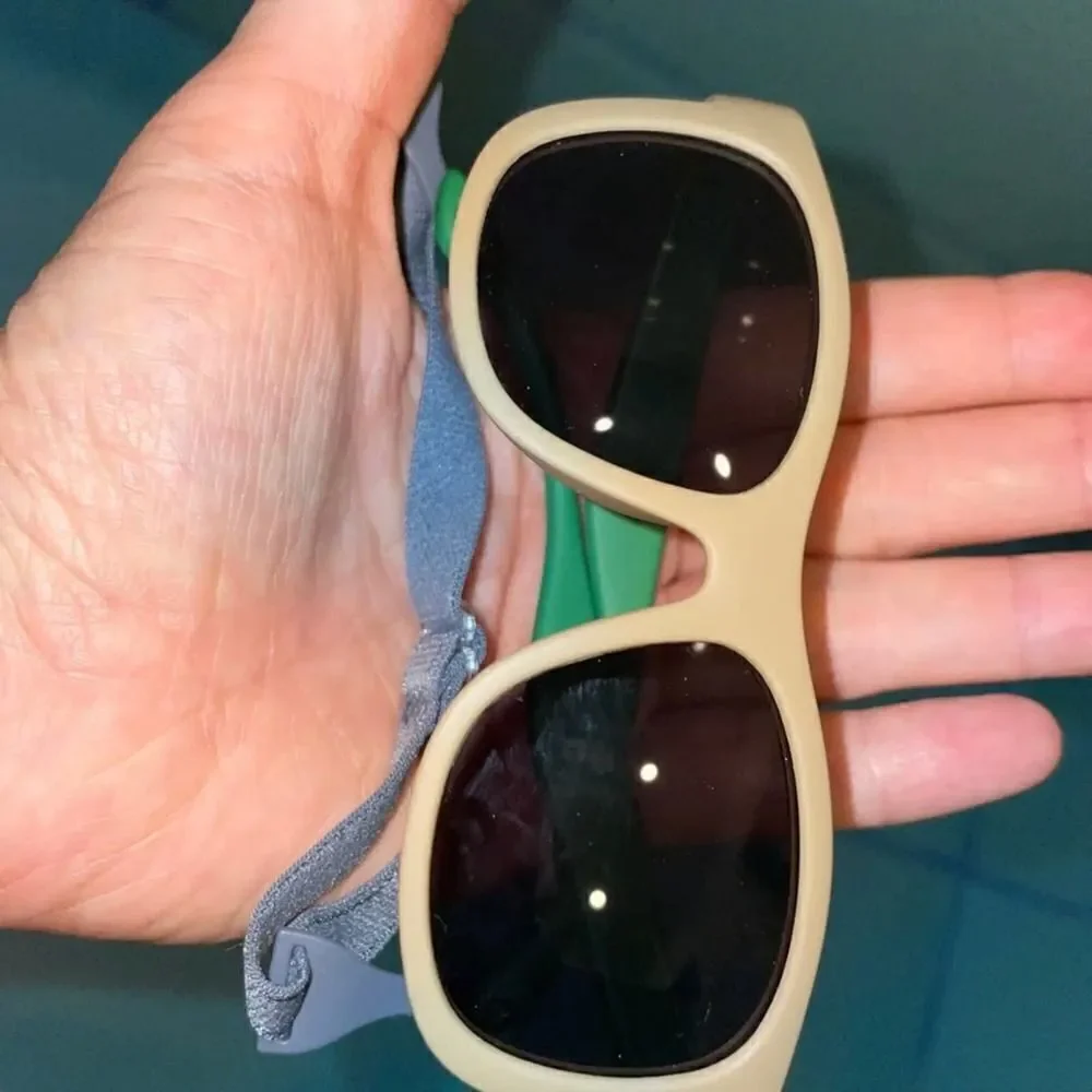 New baby, toddler sunglasses, strap 0-2 years UV400